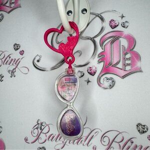 Barbie keychain sunglasses 3d effect moving Pink Heart Keychain 2014 McDonald’s